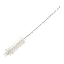 Drink straw cleaning brush with nylon bristle